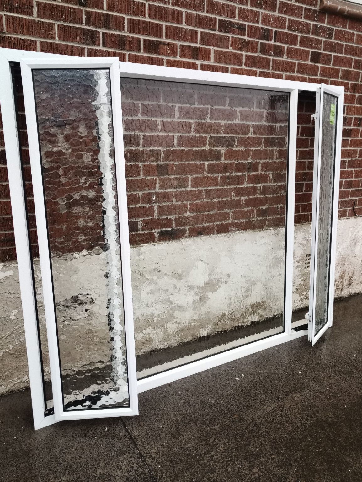 Aluminium Window White 2000 W x 1600 H [#1643] Joinery Recycle