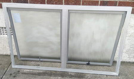 Aluminium Window Silver 1385 W x 840 H [#2441] Joinery Recycle