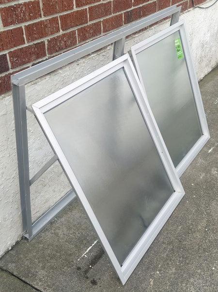 Aluminium Window Silver 1385 W x 840 H [#2441] Joinery Recycle