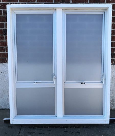 Silver Aluminium Window 1210 W x 1440 H  [#2475] Joinery Recycle