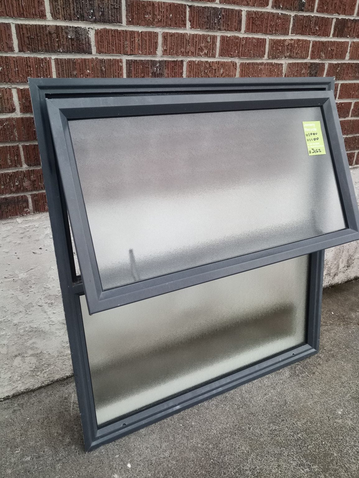 Aluminium Window Blue/Grey 1000 W x 1100H  [#3162] Joinery Recycle