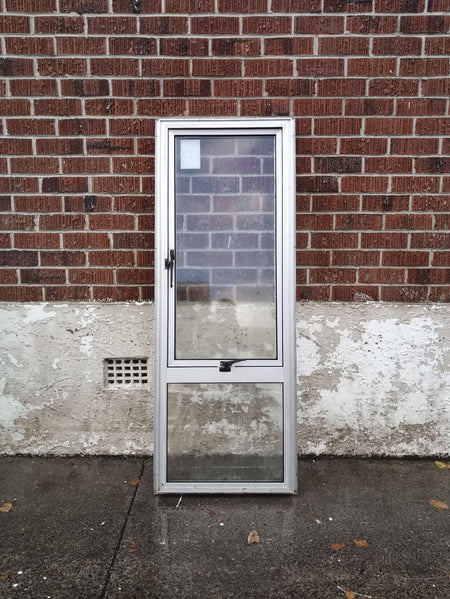 Aluminium Window Silver 530 W x 1460 H   [#3232] Joinery Recycle