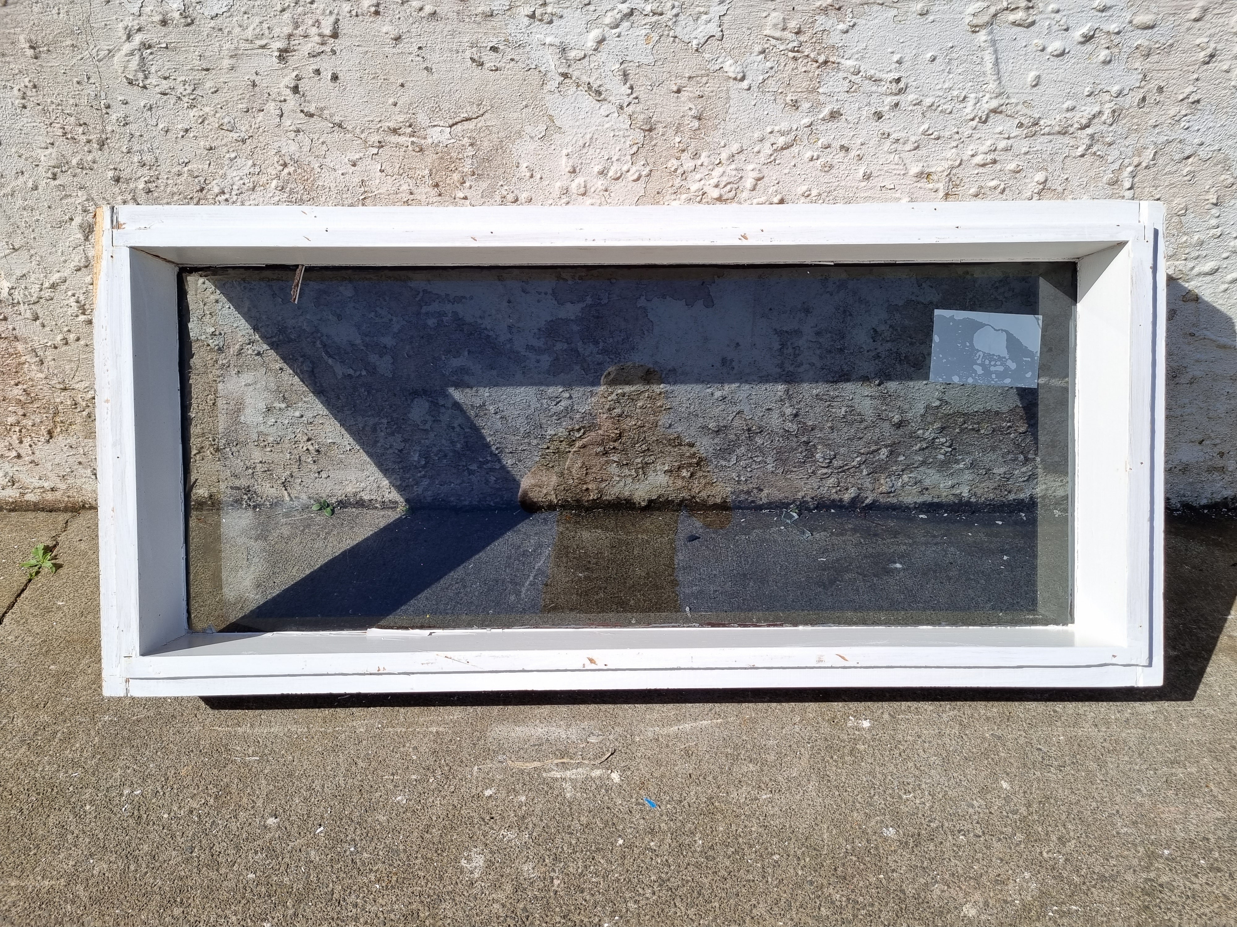 Wooden Window  1070 W x 490 H [#3928] Joinery Recycle