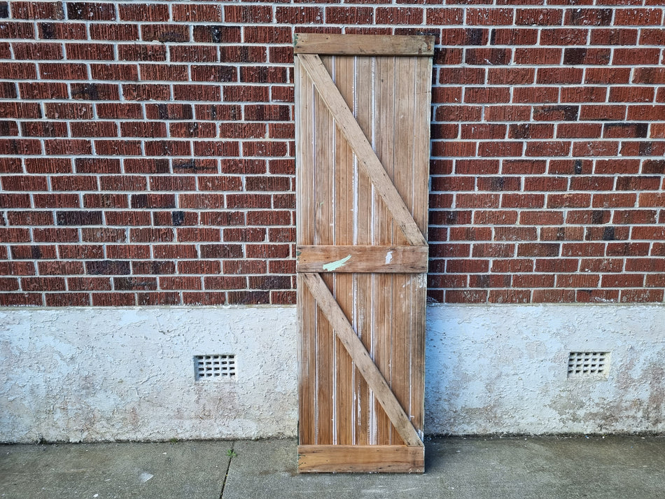 Classic Wooden Barn Door 570 W X 1900 H [#3931 MA] Joinery Recycle