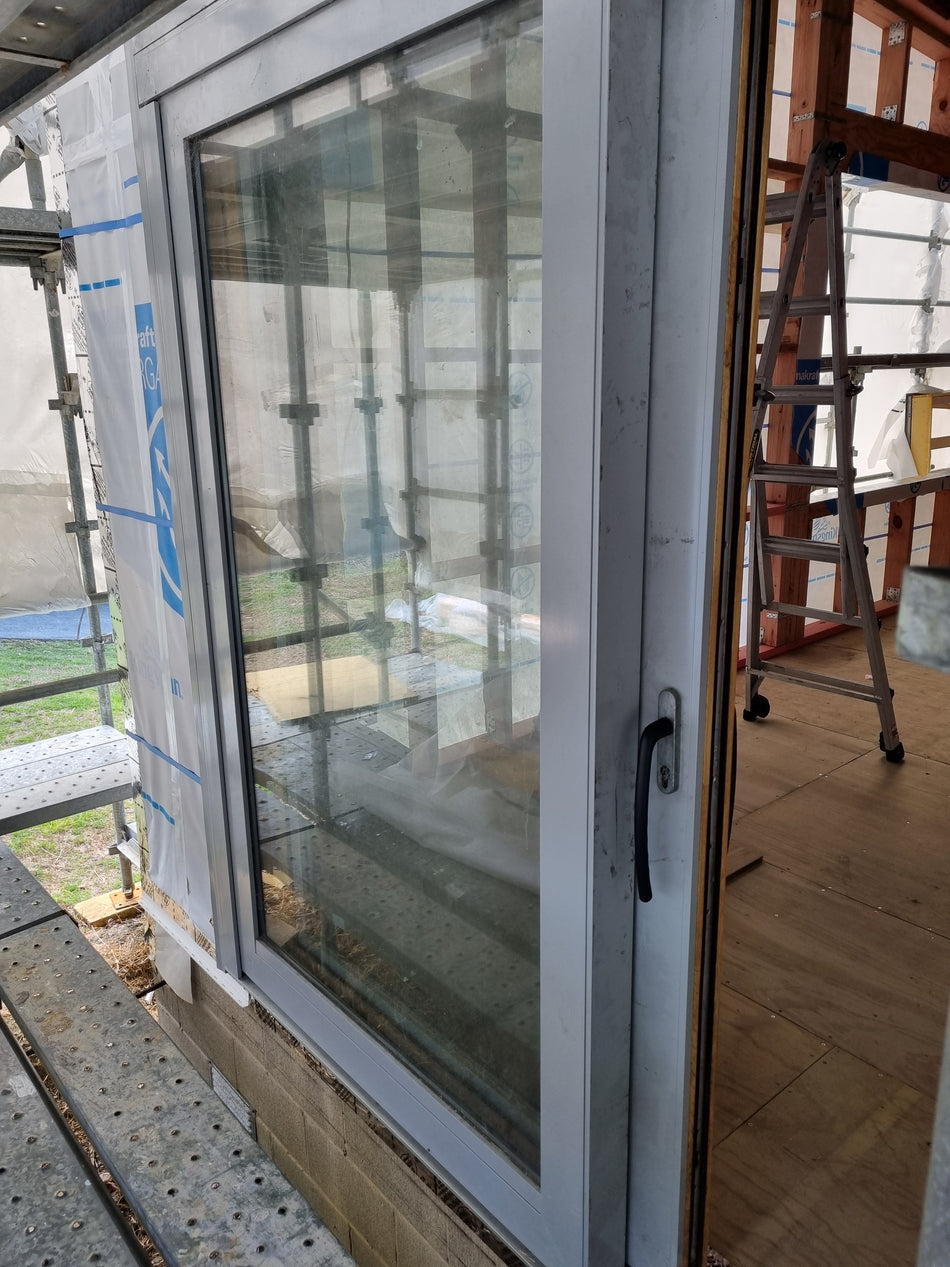 *Near NEW* - MOSER Aluminium / Oak  RANCH SLIDER Double Glazed  W x  H [#  RANCH  SF] (Copy) Joinery Recycle