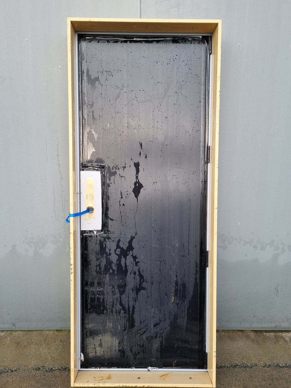 *Near NEW* - MOSER Aluminium / Oak Door  870 W x  2150 H [#4169 SF] Joinery Recycle