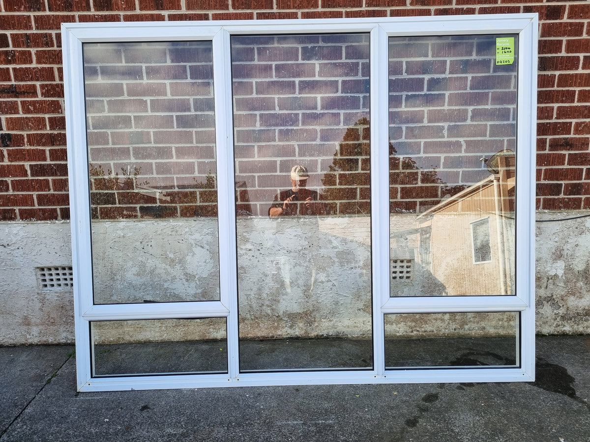 Aluminium Window White   W  x   H  [# 4205 MA] Joinery Recycle