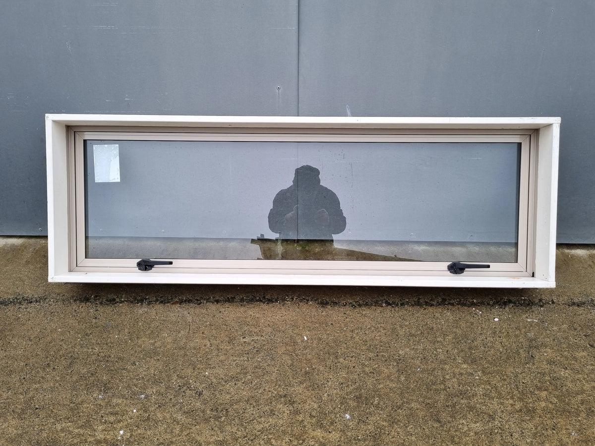 Aluminium Window Desert Sand  1500 W  x  500 H  [#4215 SF] JoineryRecycle.co.nz