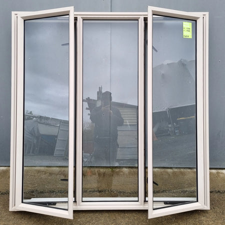 Aluminium Window Desert Sand  1500 W  x  1500 H  [#4216 SF] Joinery Recycle