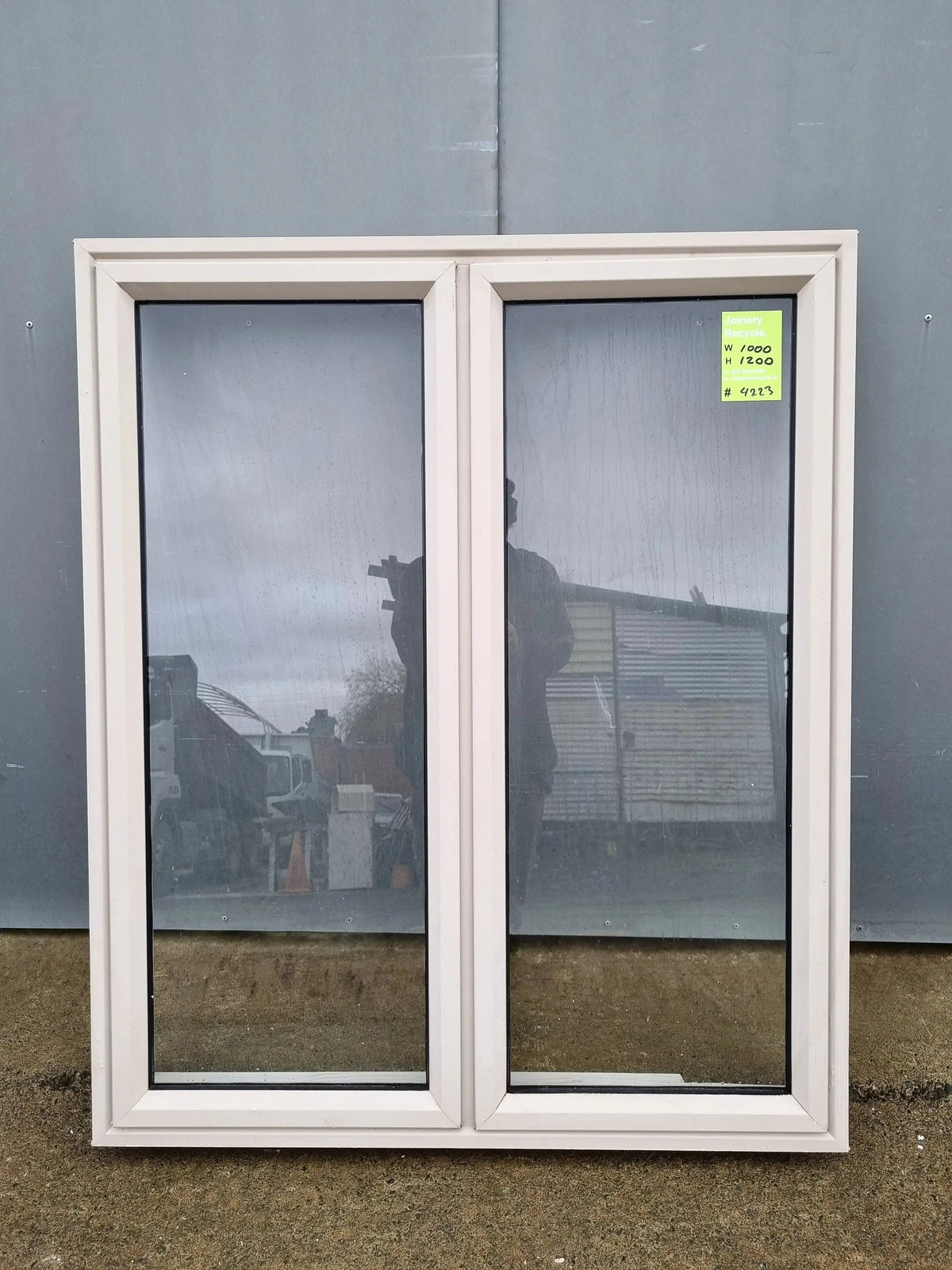 Aluminium Window Desert Sand    W  x   H  [#42223 SF] Joinery Recycle