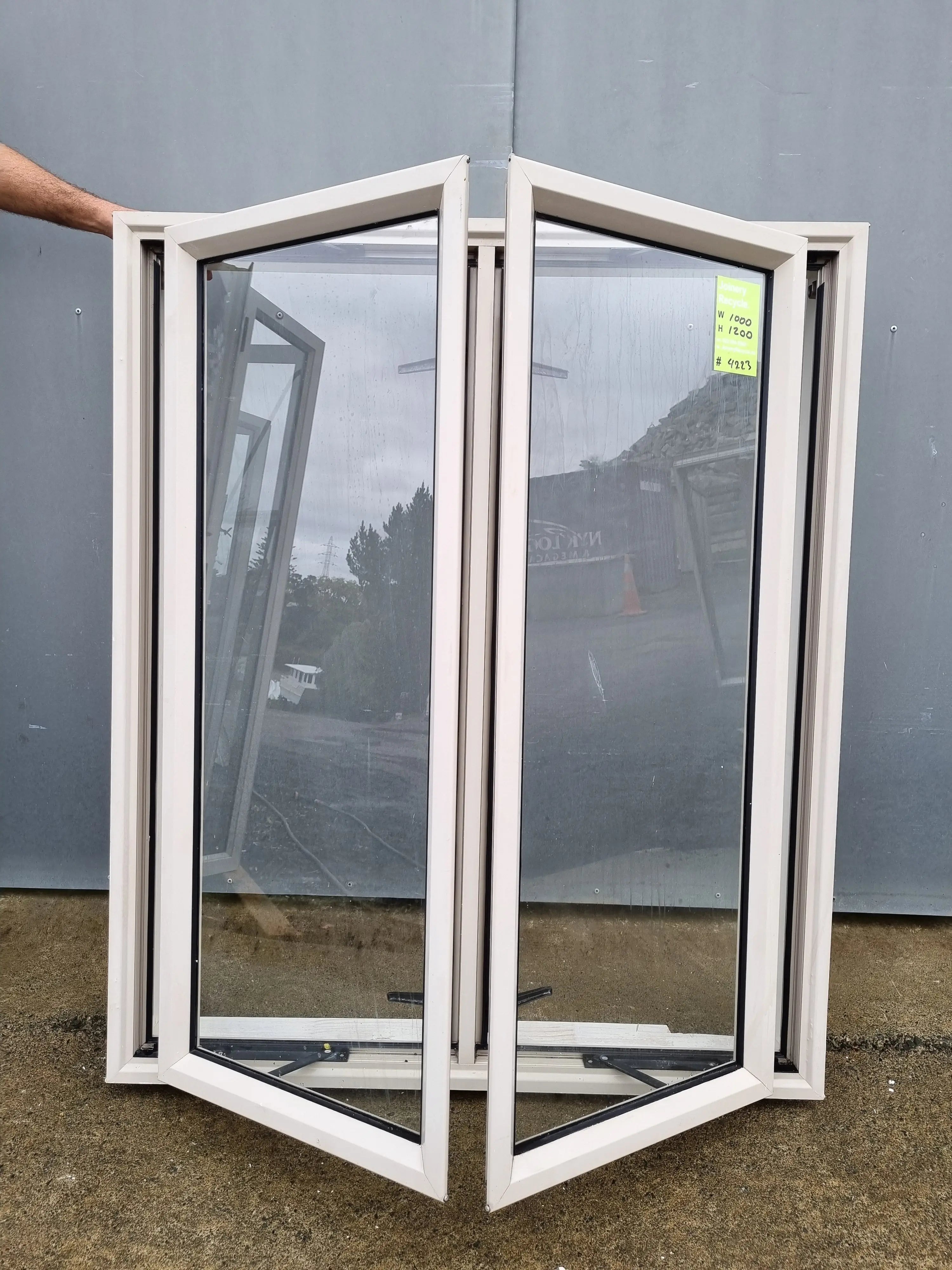 Aluminium Window Desert Sand    W  x   H  [#42223 SF] Joinery Recycle