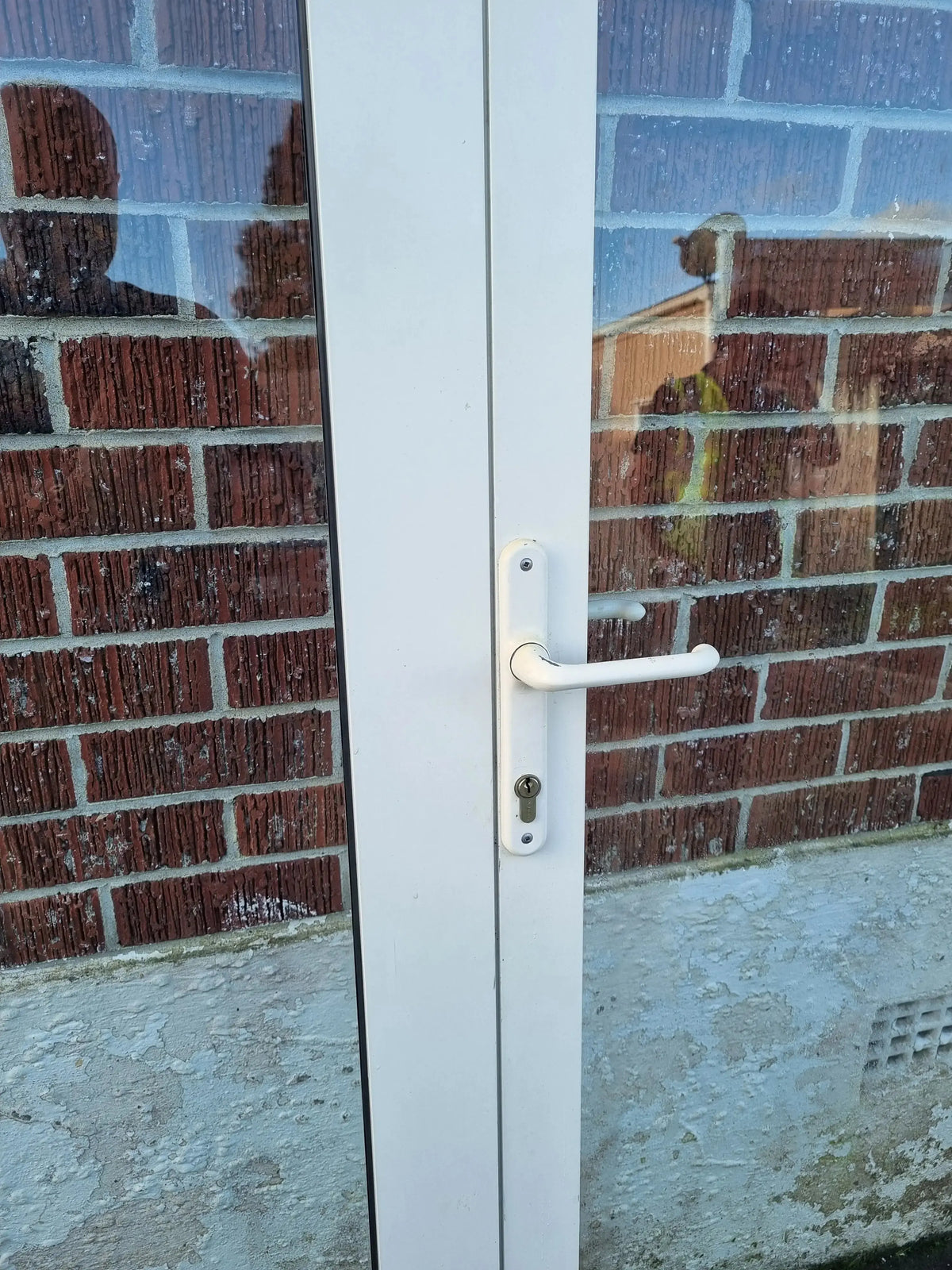 TEMP.  Aluminium French Door   W x  H [#       ] Joinery Recycle