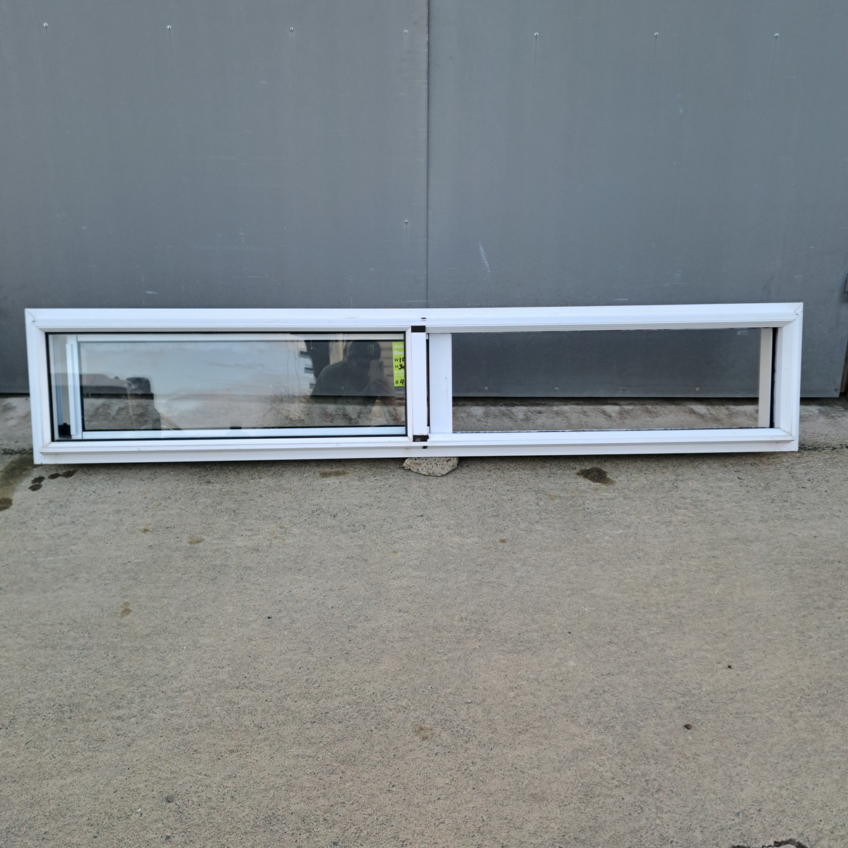 Aluminium Sliding Window White   1990 W  x  360 H  [#4236 SF] Joinery Recycle