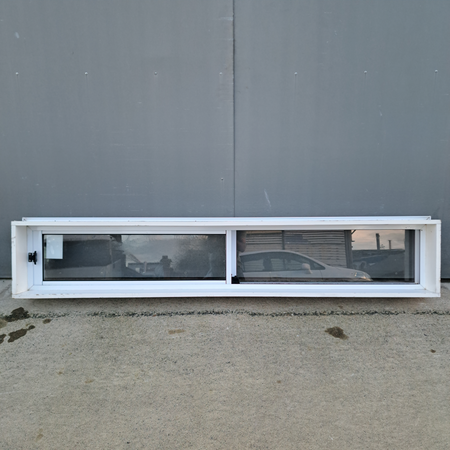 Aluminium Sliding Window White   1990 W  x  360 H  [#4236 SF] Joinery Recycle