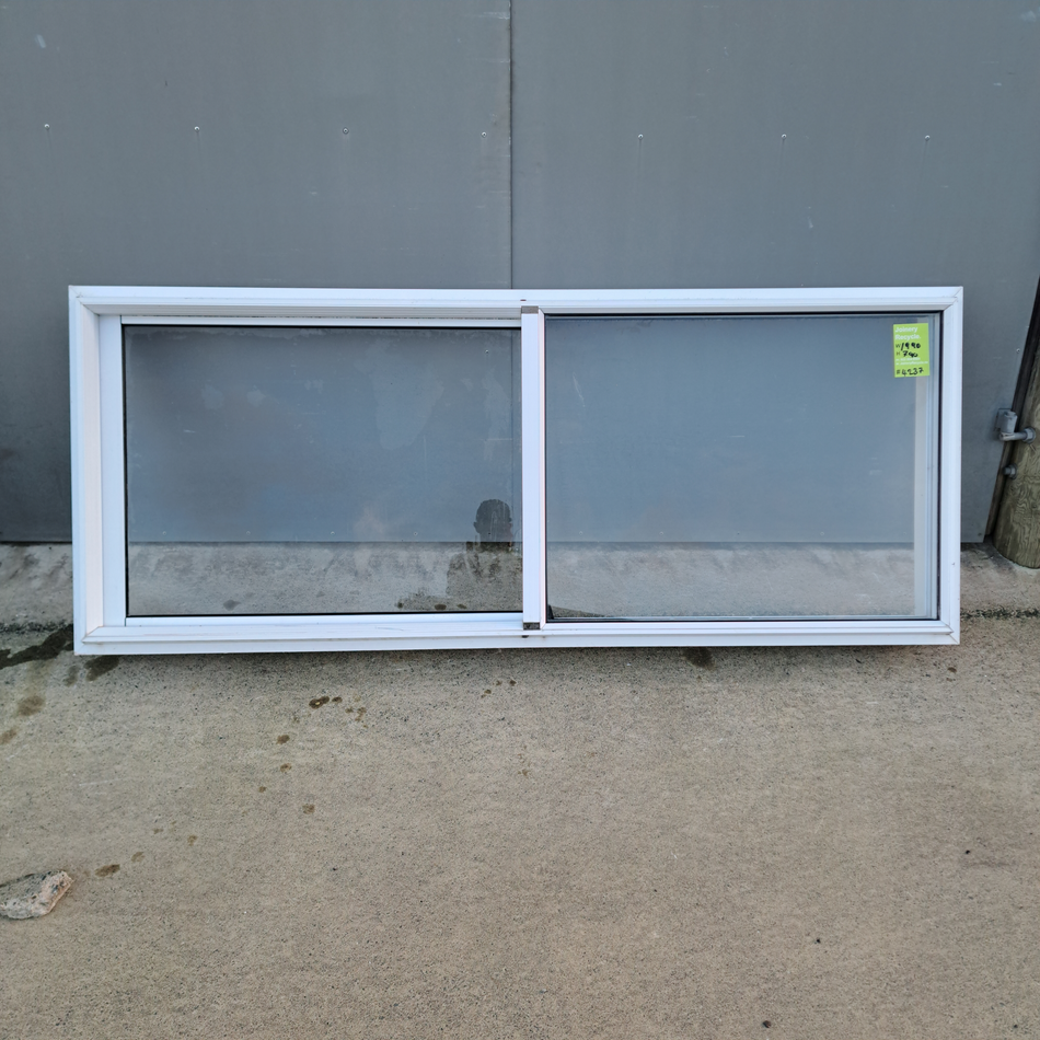 Aluminium Sliding Window White   1990 W  x  790 H  [#4237 SF] Joinery Recycle