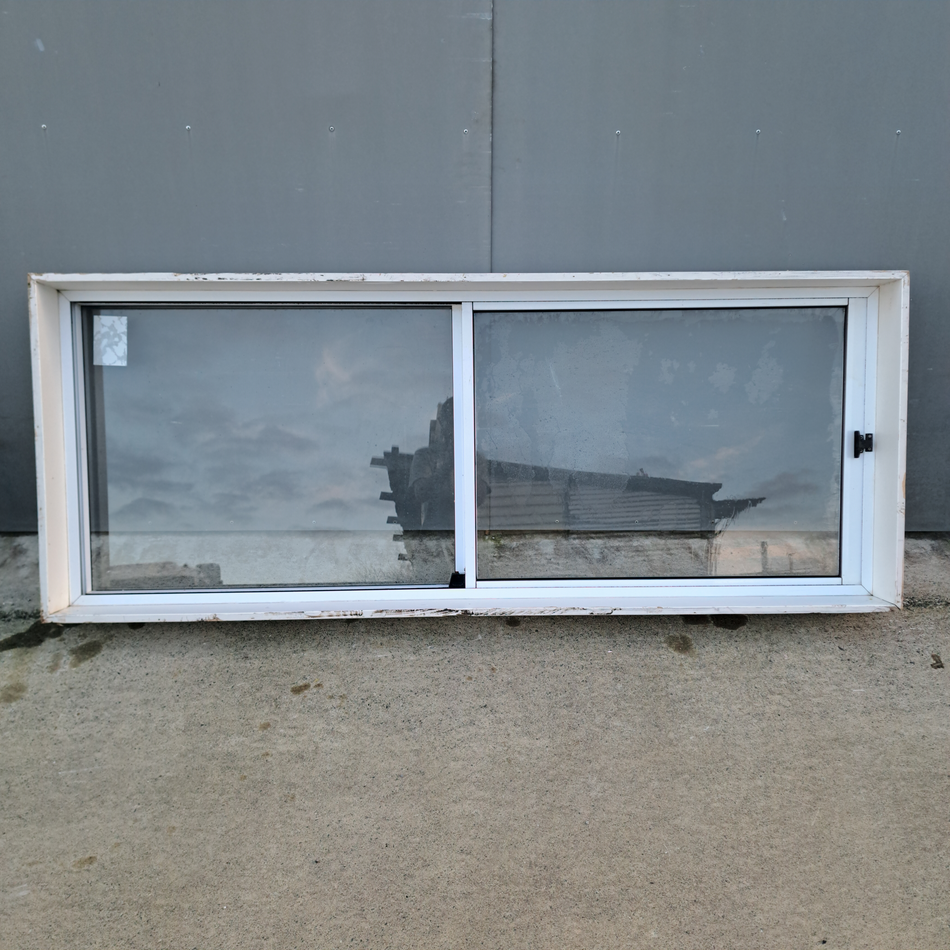 Aluminium Sliding Window White   1990 W  x  790 H  [#4237 SF] Joinery Recycle