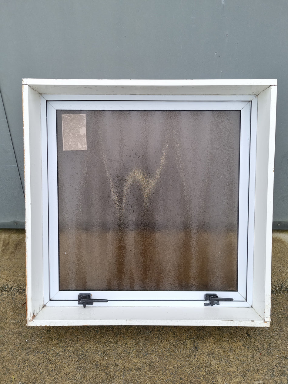 Aluminium Window White   740 W  x  740 H  [#4272 SF] Joinery Recycle
