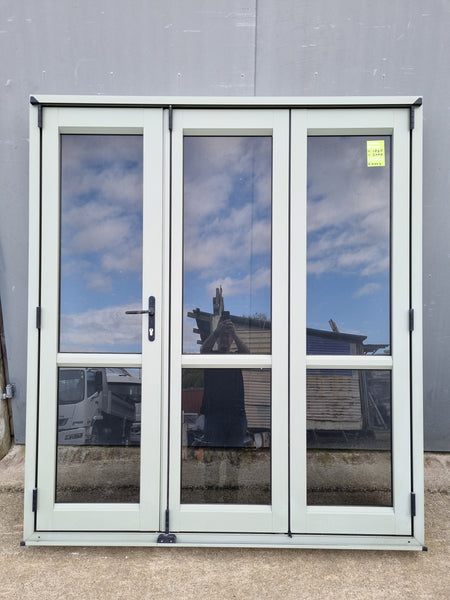 Aluminium Bifold Door with Single Exterior Opening Door 1760 W x 2000 H [#4444 SF] Joinery Recycle