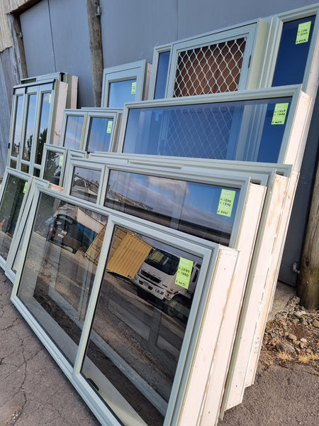 HOUSE LOT ALUMINIUM JOINERY Colour Green, Single Glazed [#BLK0043 SF] Joinery Recycle