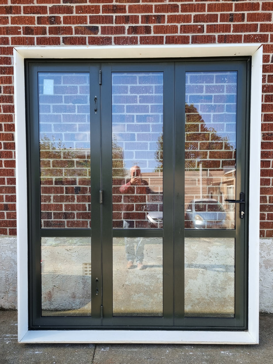 Double Glazed Aluminium Bifold Door  1800 W x 2200 H [#4366 MA] Joinery Recycle