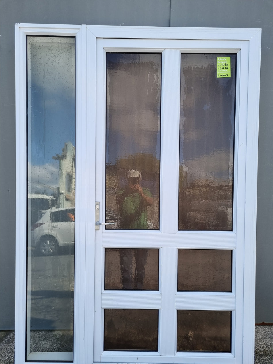 Aluminium & Glass ENTRANCE Door 1390 W x 2010 H  [#4465 SF] Joinery Recycle