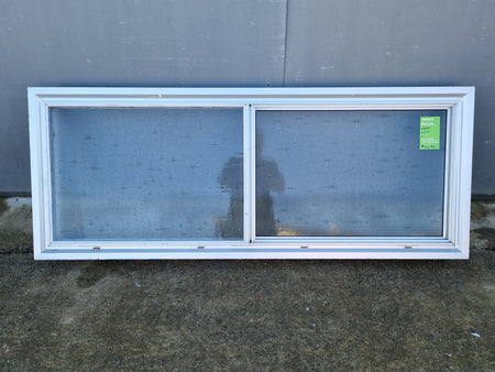 Aluminium Window Silver  1630 W  x  610 H  [#4494 SF] Joinery Recycle