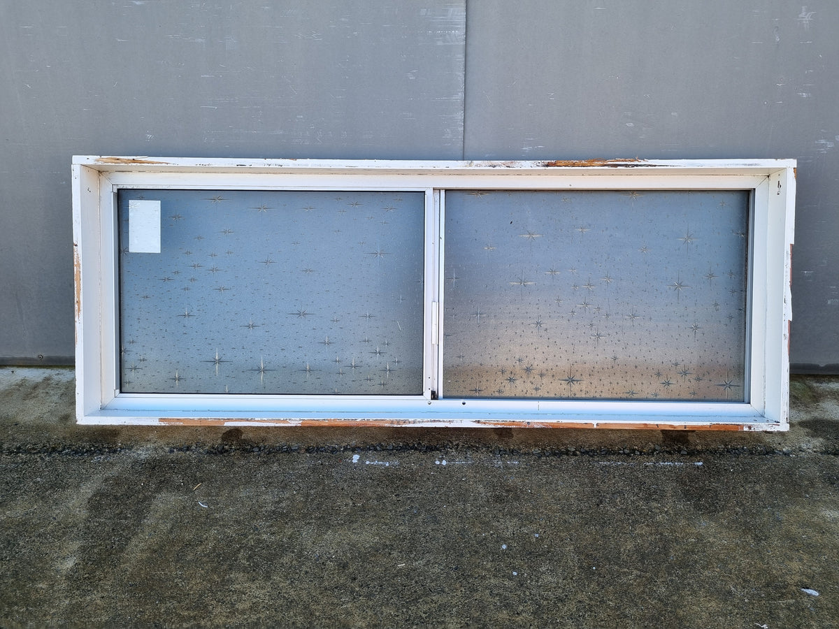 Aluminium Window Silver  1630 W  x  610 H  [#4494 SF] Joinery Recycle