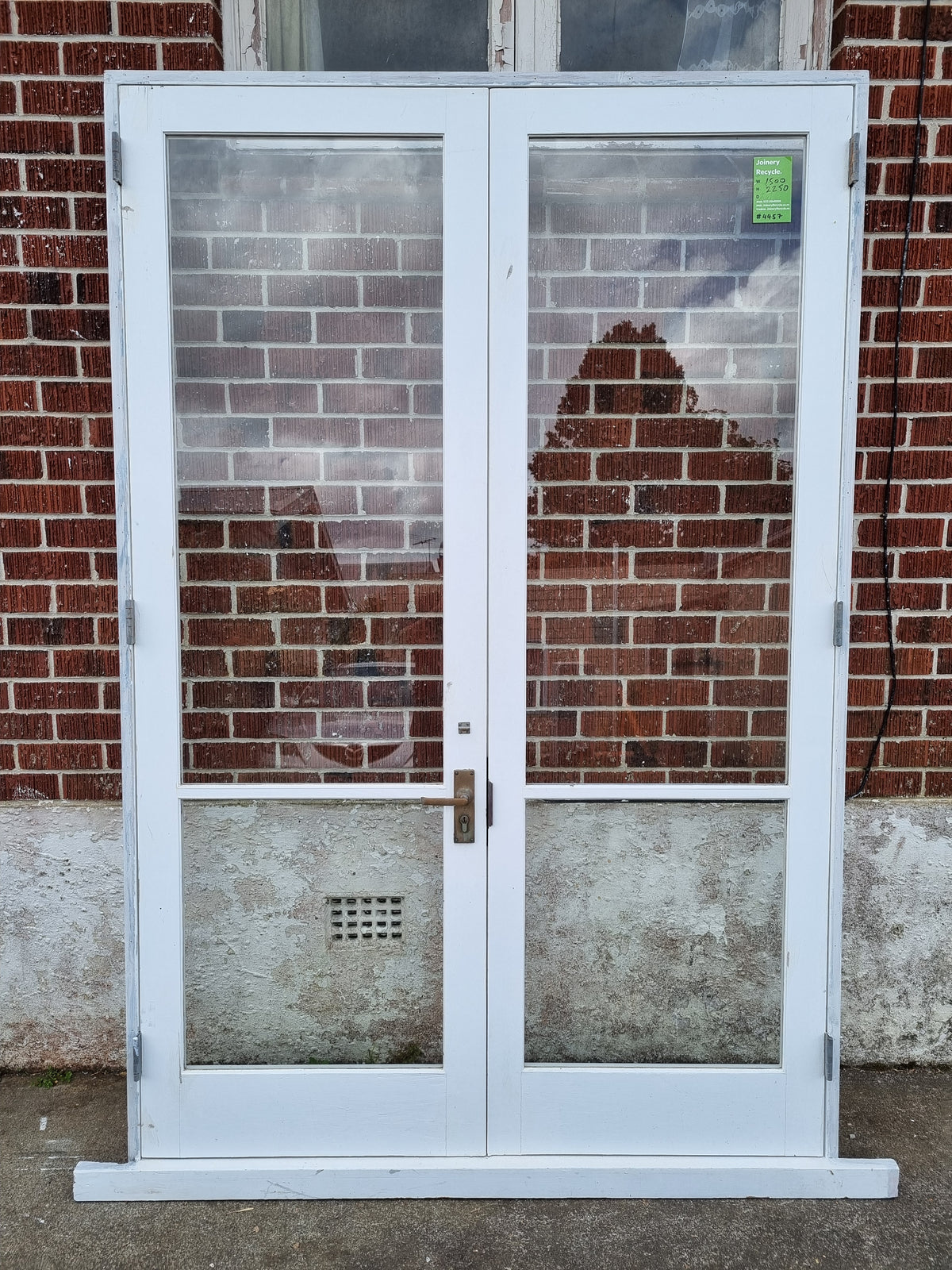 Wooden French Door   1500 W x   2250 H [#4457 MA] Joinery Recycle