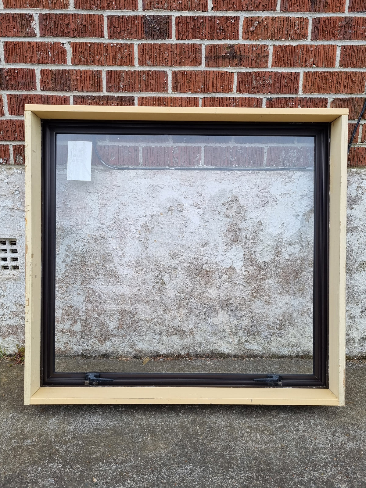 Aluminium Window Brown 940 W  x  870 H  [#4489 MA] Joinery Recycle