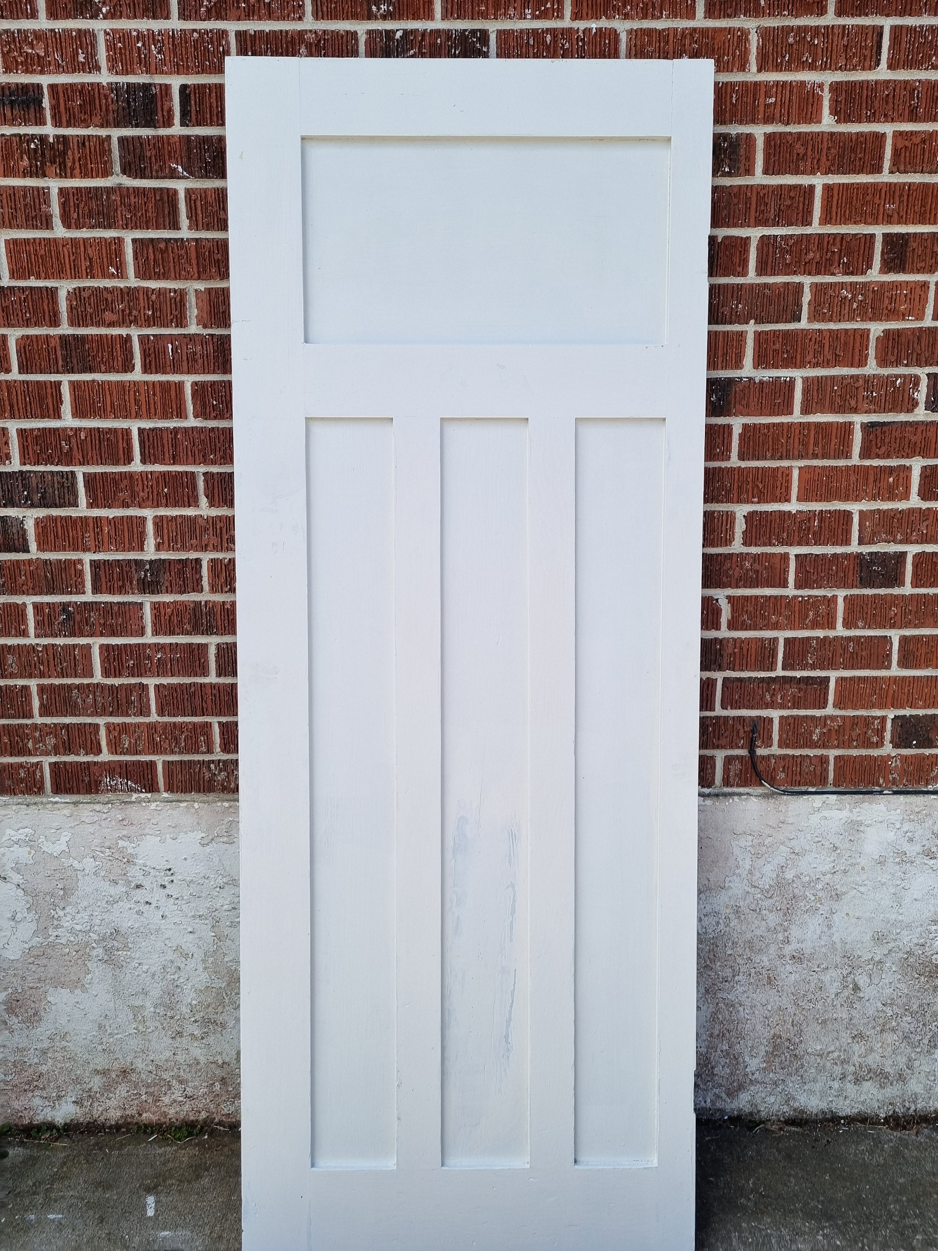 Internal Wooden Door   760 W  x  1970 H  [#4496 MA] Joinery Recycle