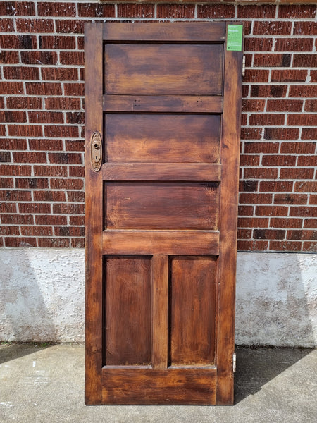 BUNGALOW Internal Wooden Door   815 W  x  2030 H  [#4501 MA] Joinery Recycle