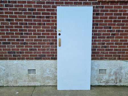 Solid Wood Single Door 810 W x 1980 H [#3842] Joinery Recycle