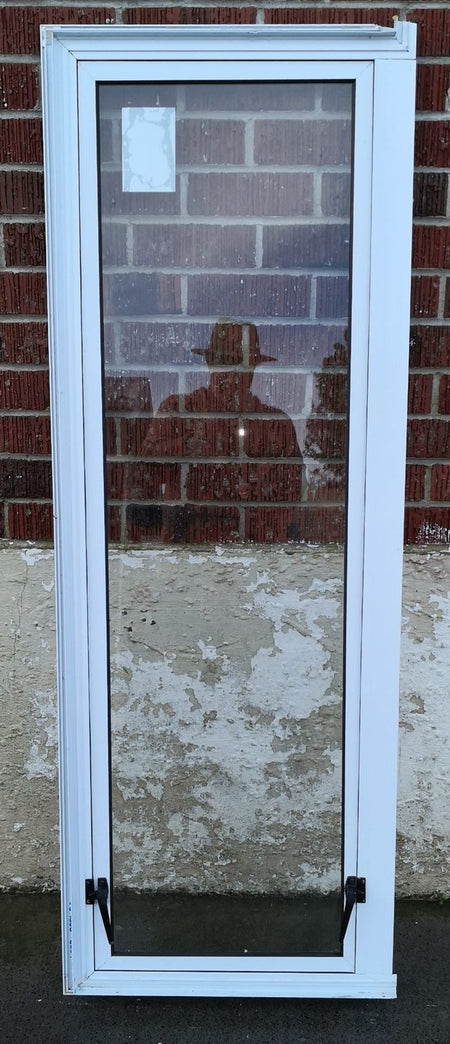 White Aluminium Window 540 W x 1500 H [#2576] Joinery Recycle