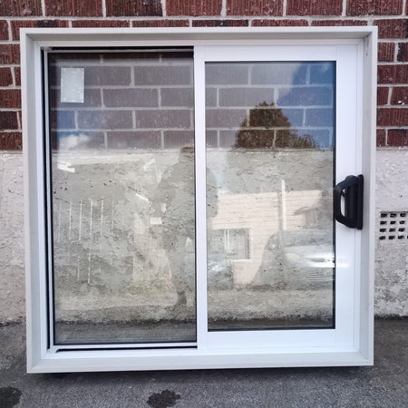 *NEW* DOUBLE GLAZED Aluminium SLIDING Window 1120 W X 1090 H  [#3015 A] Joinery Recycle