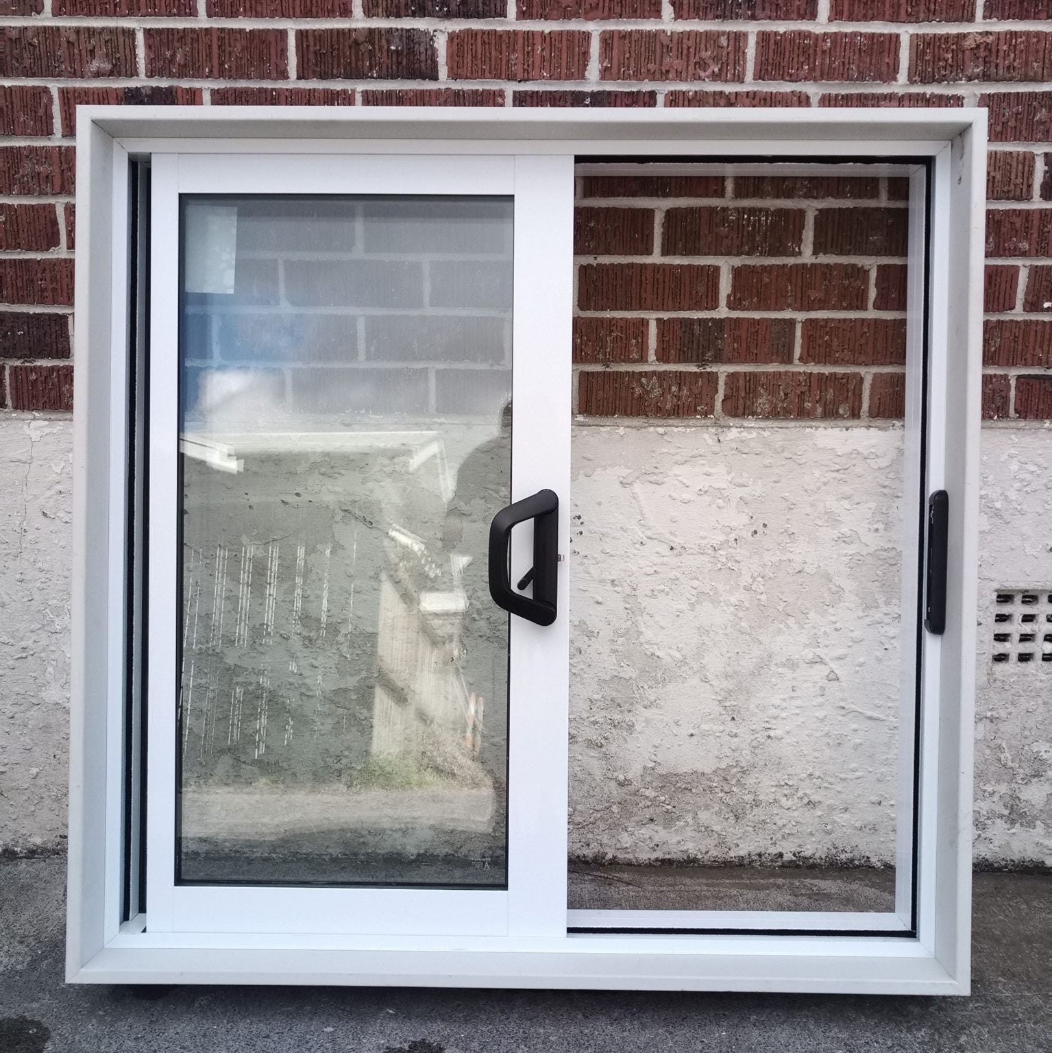 *NEW* DOUBLE GLAZED Aluminium SLIDING Window 1120 W X 1090 H  [#3015 A] Joinery Recycle