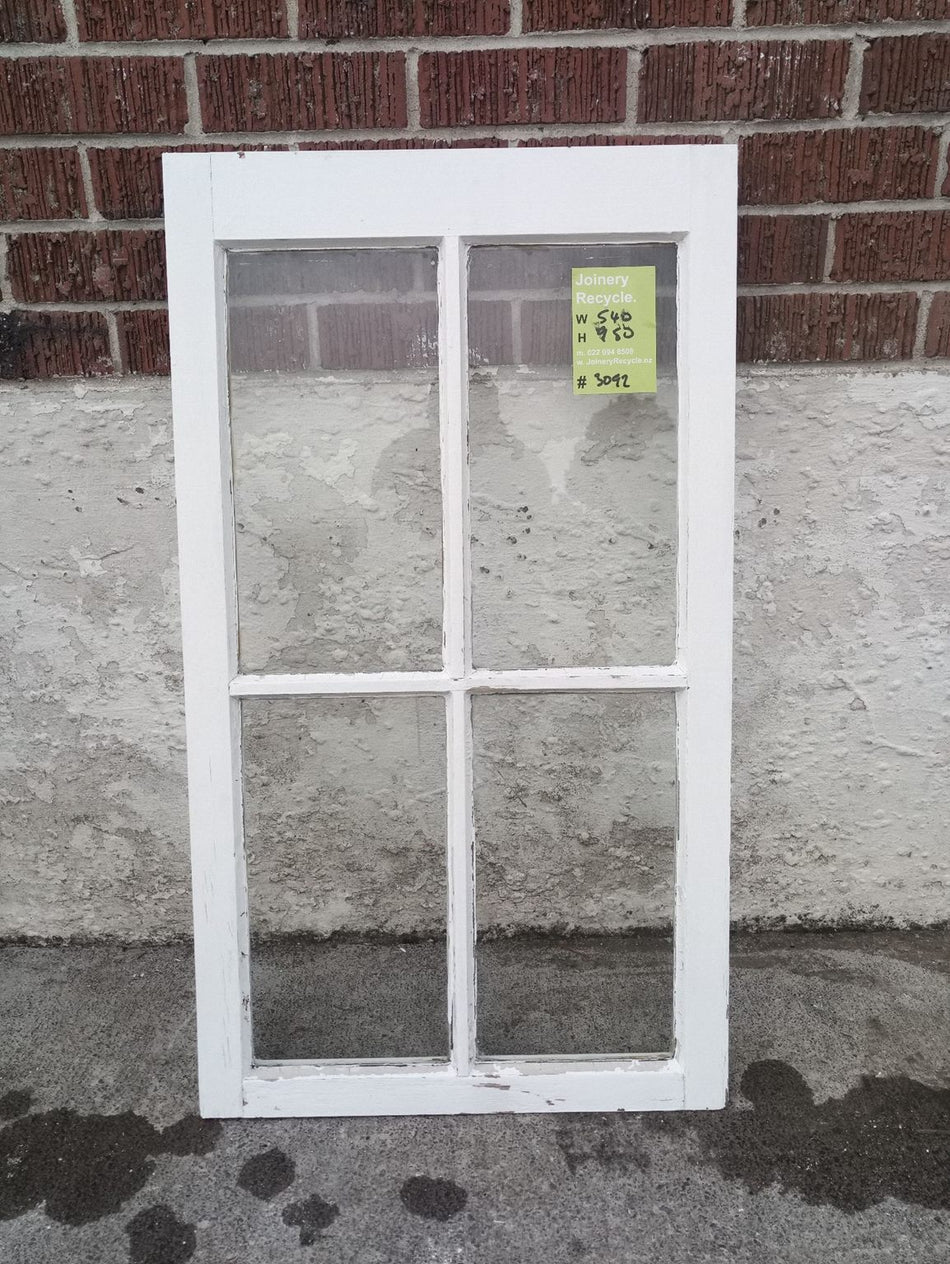 Colonial Window Sash 540 W  x 950 H [#3092] Joinery Recycle