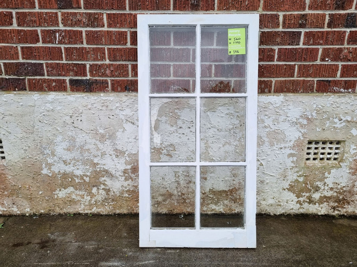 Colonial Wooden Window Sash 560 W x 1100 H [#3916] Joinery Recycle