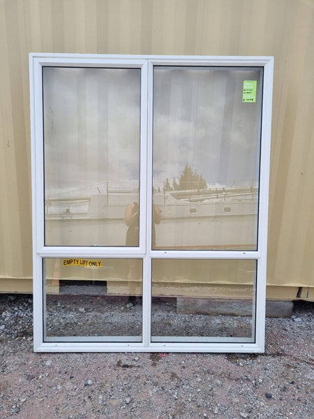 White Aluminium Window 1430 W x 1800 H [#4048] Joinery Recycle