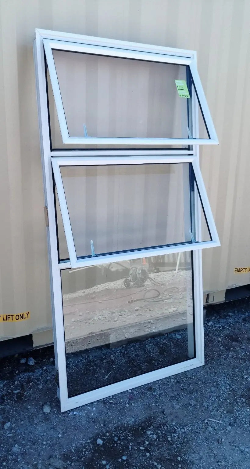 Aluminium Window Offwhite 1000 W x 2000 H [#4064] Joinery Recycle
