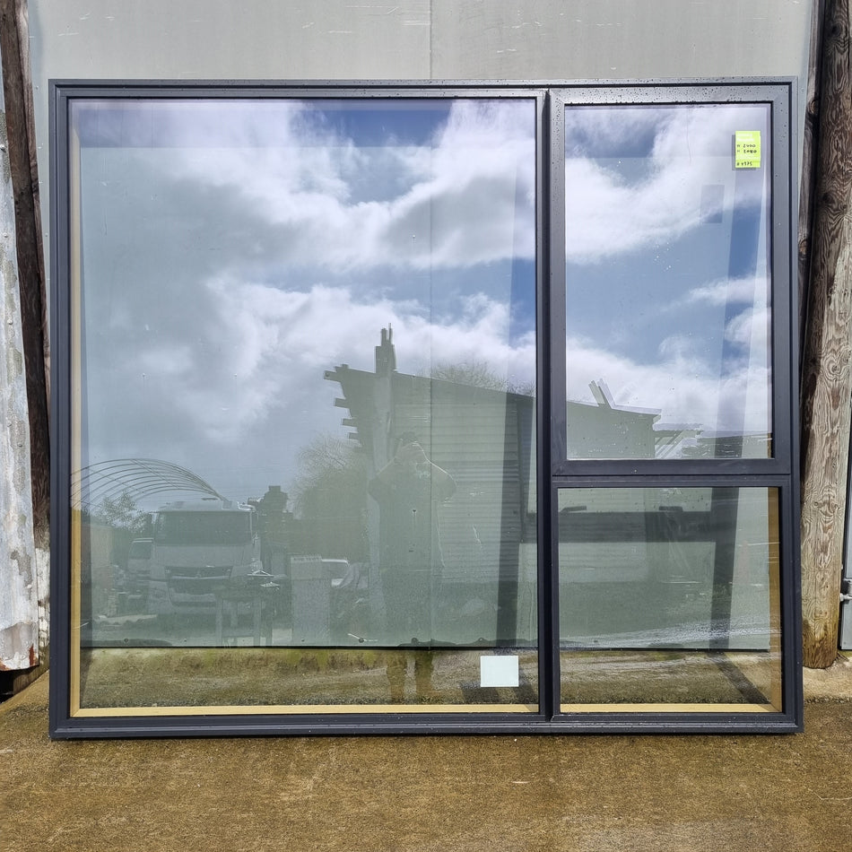 Double Glazed Aluminium Window    2400 W  x 2080  H  [#4375 SF] Joinery Recycle