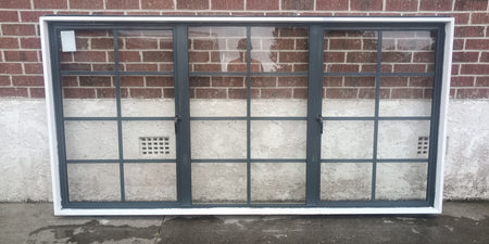 Aluminium Window 2380 W x 1180 H [#3943] Joinery Recycle