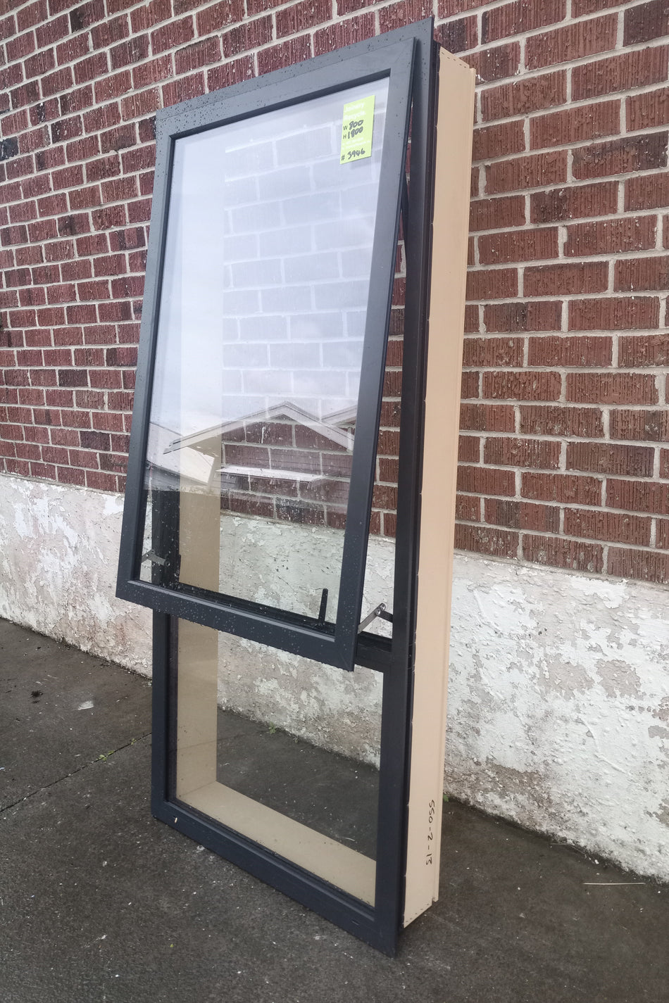 *NEW* DOUBLE GLAZED Aluminium Window 800 W x 1800 H [#3946] Joinery Recycle