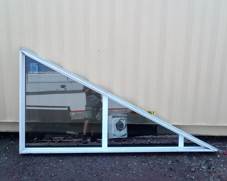 Raked Aluminium Window 2180 W x 1110 H [#4085 SF] Joinery Recycle