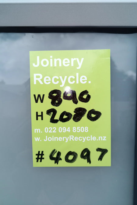 Aluminium Door 890 W x 2080 H [#4097MA] Joinery Recycle