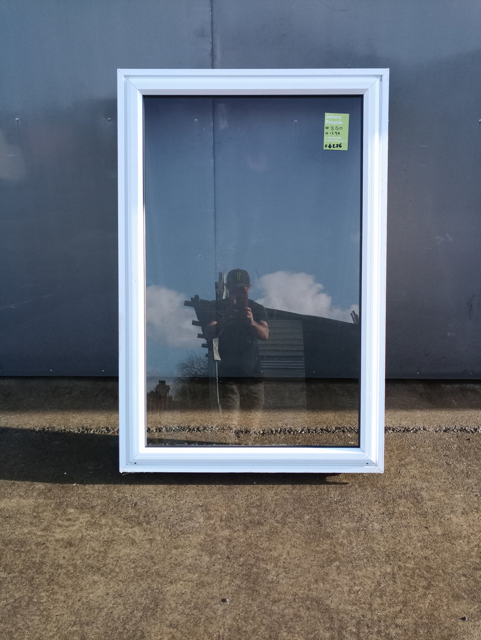 Aluminium Window White    850 W  x  1290 H  [#4276 SF] Joinery Recycle