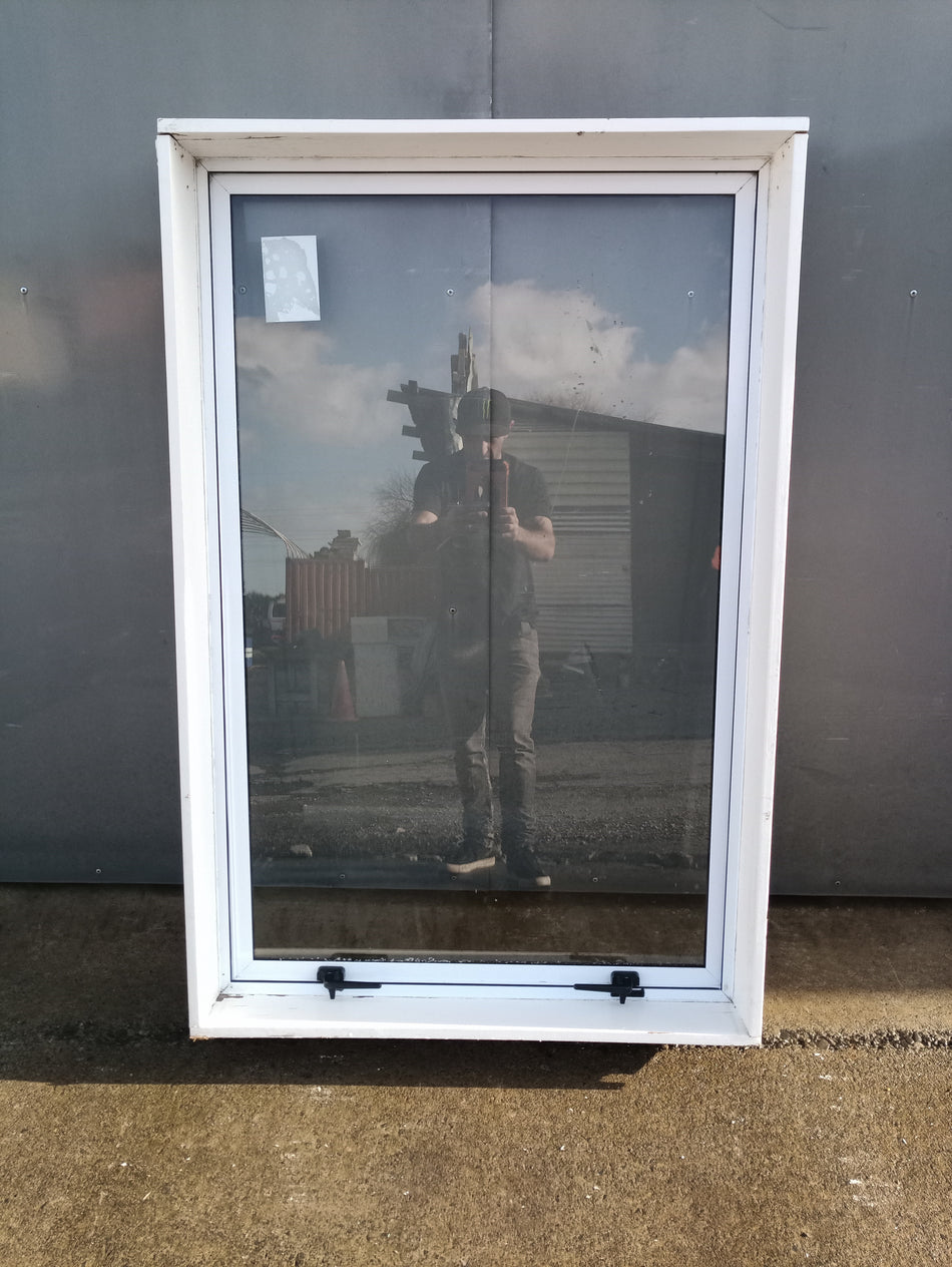 Aluminium Window White    850 W  x  1290 H  [#4276 SF] Joinery Recycle