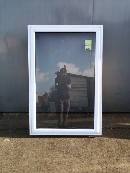 Aluminium Window White    840 W  x  1290 H  [#4277 SF] Joinery Recycle