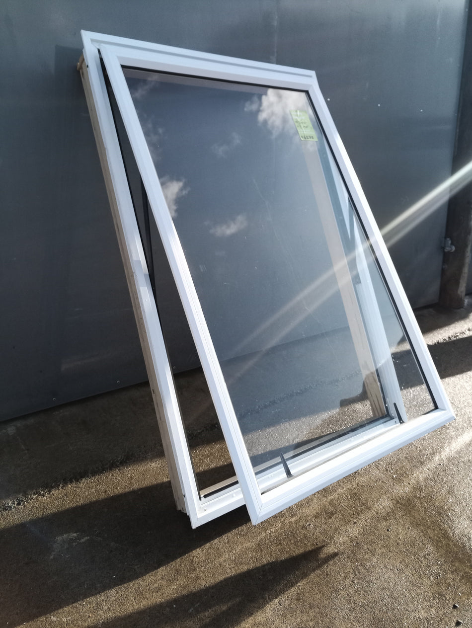 Aluminium Window White    840 W  x  1290 H  [#4277 SF] Joinery Recycle