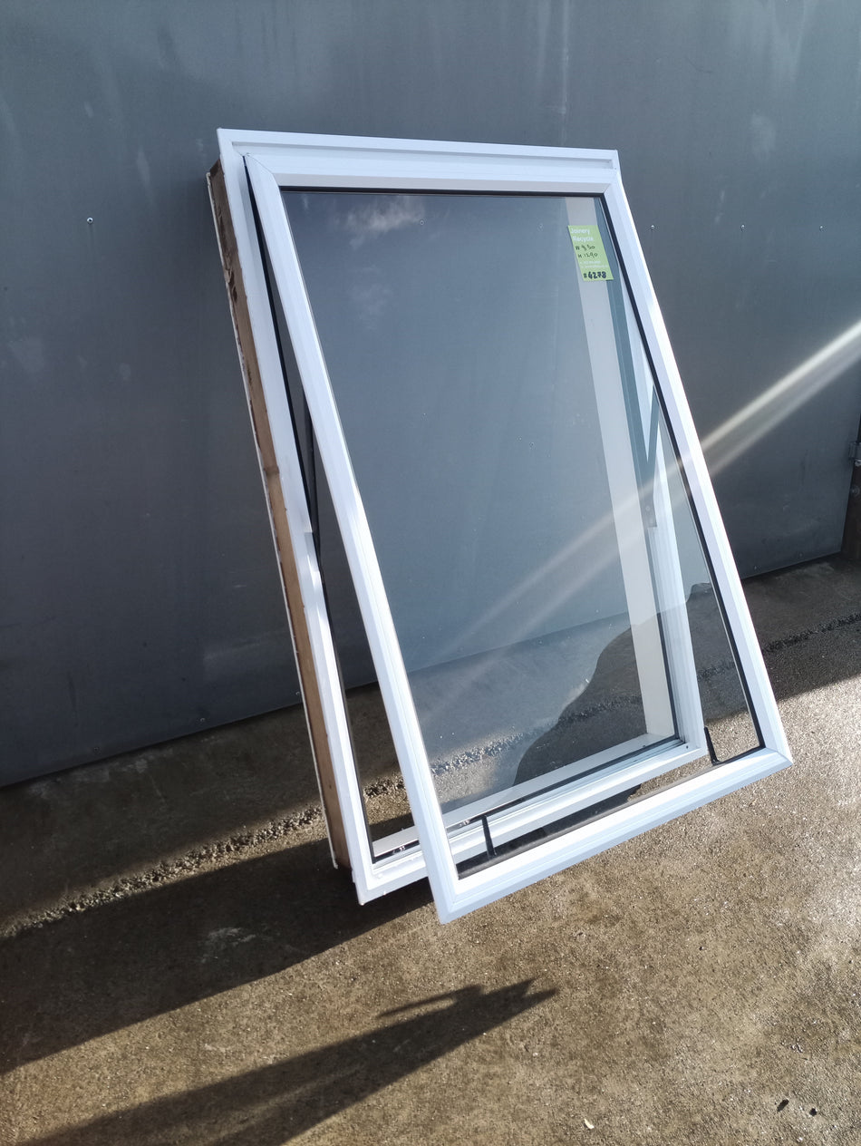Aluminium Window White    850 W  x  1290 H  [#4278 SF] Joinery Recycle