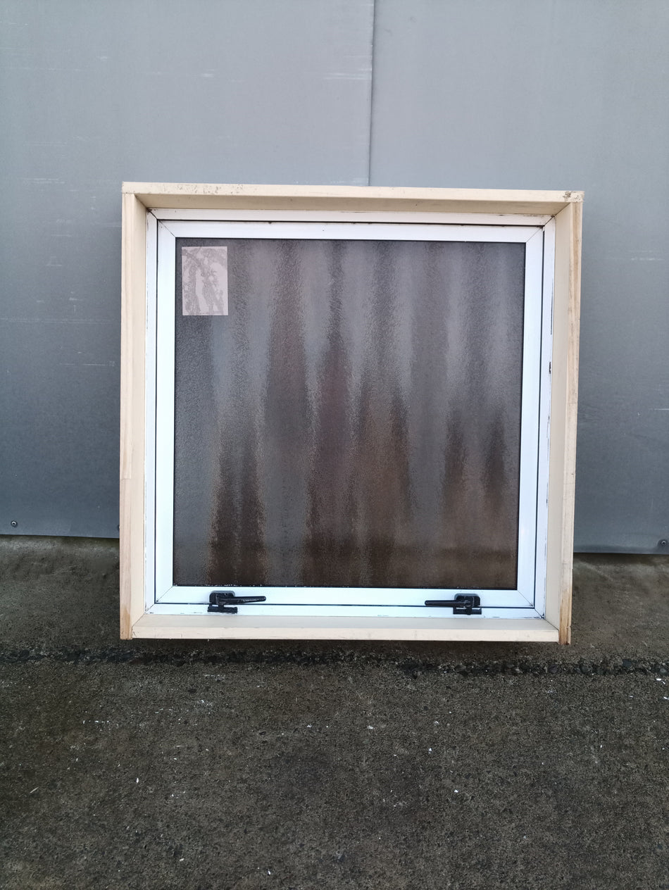 Aluminium Window White   740 W  x  740 H  [#4287 SF] Joinery Recycle